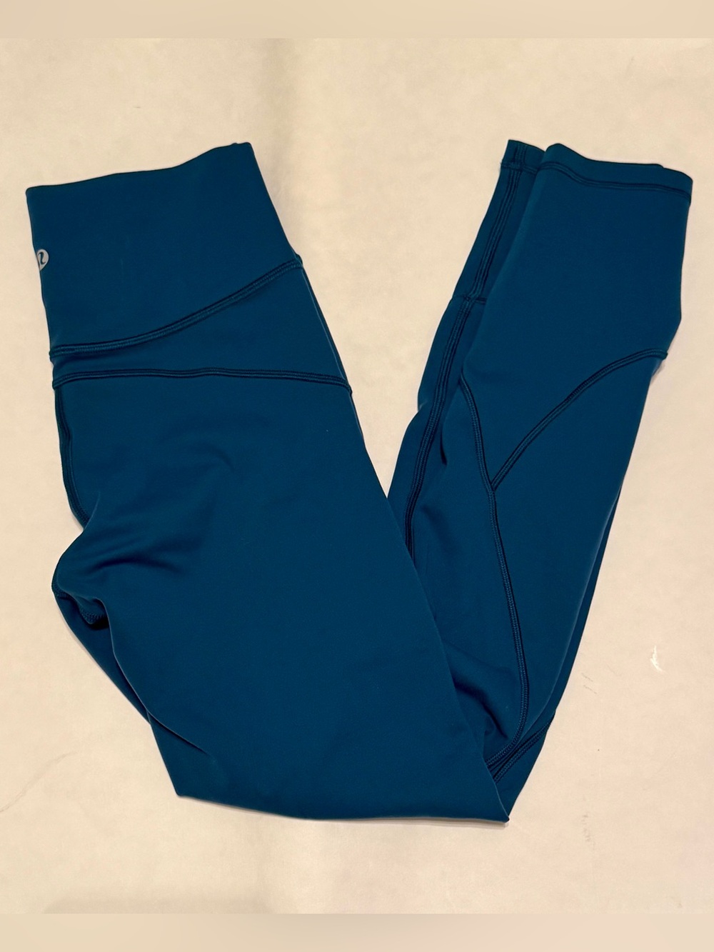 lululemon In Movement Tight 25” Everlux Dark Uniform Blue Size 4